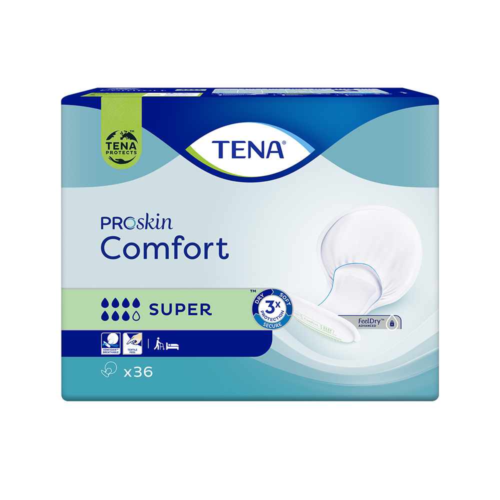 Урологічні прокладки Tena Comfort Super 36 шт. (7322540698107)